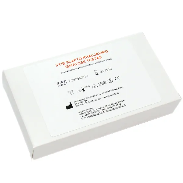 Slapto kraujavimo išmatose testas iFOB N1